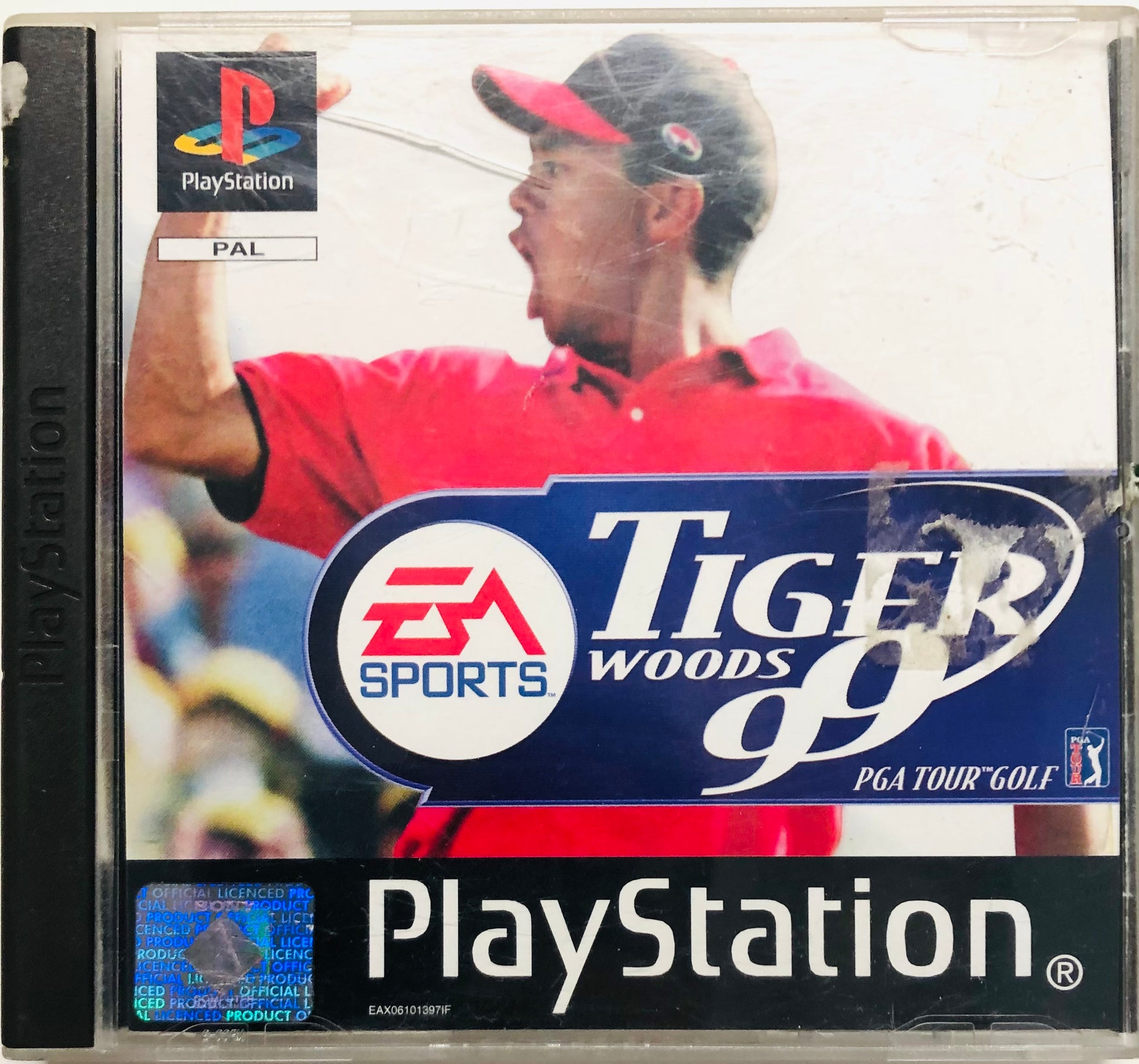 PS1 - Tiger Woods 99 PGA Tour Golf - Playstation 1 [used]