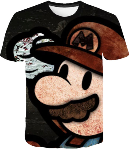 Paper Mario T-shirt (Black)