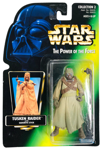 Star Wars - The Power of the Force - Kenner - Collection 2 - Tusken Raider with Gaderffii Stick - 1996