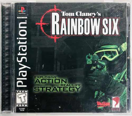 PS1 - Tom Clancy’s Rainbow Six (NTSC) - Playstation 1 [used]