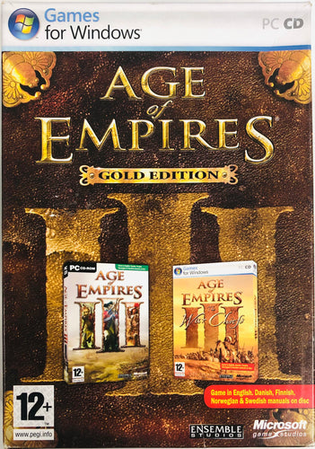 Age of Empires III gold edition - PC