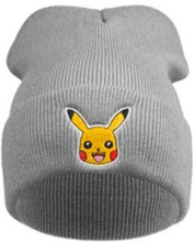 Load image into Gallery viewer, Pokémon: Pikachu Beanie Grey
