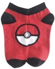 Pokeball socks (red & black) - Gameroom.fi