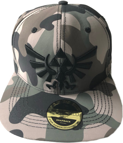 “Zelda Dark Camo” Snapback Cap