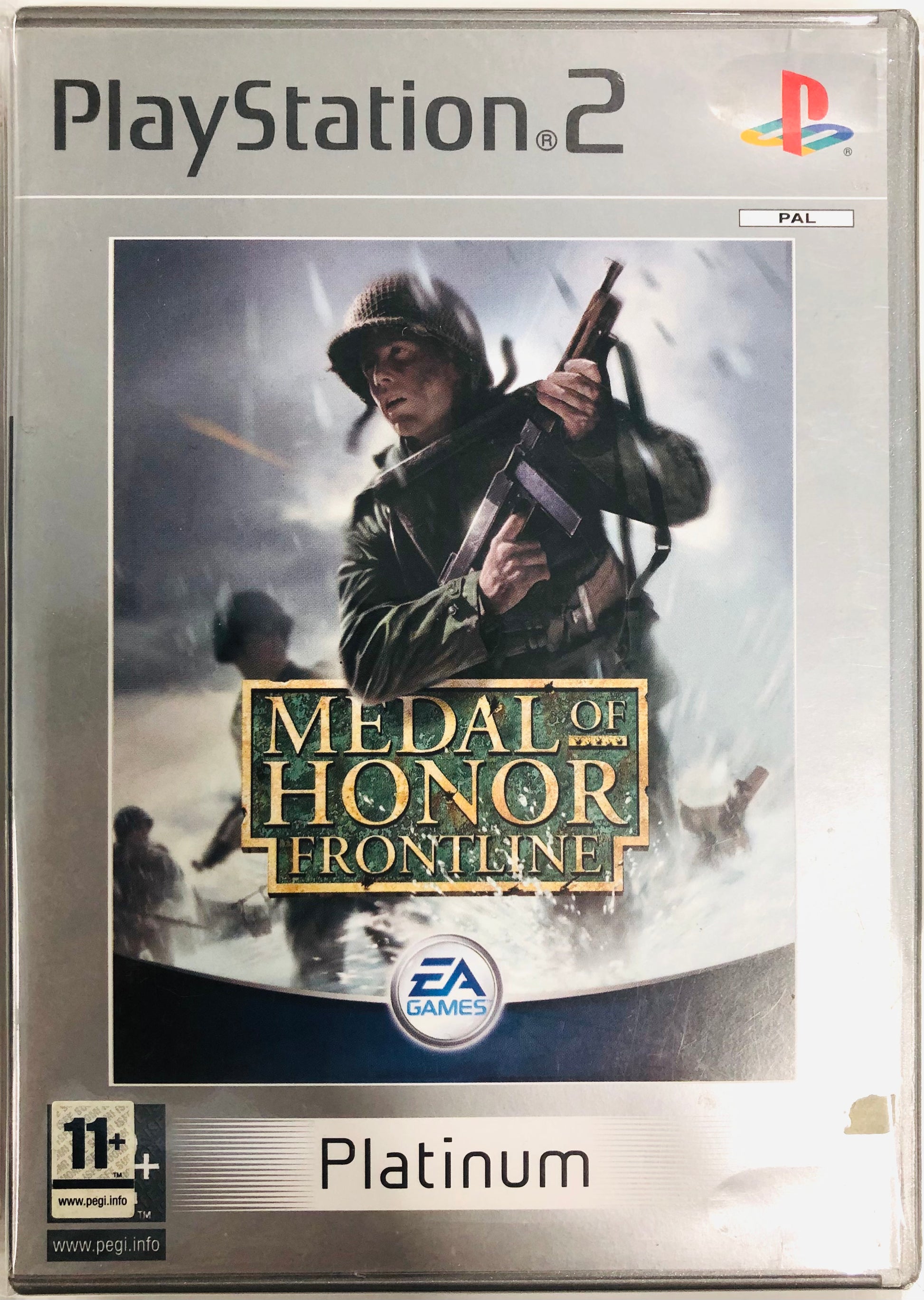 PS2 - Medal of Honor: Frontline (Platinum) - Playstation 2 [used]