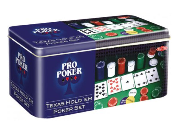 TACTIC Pro Poker - Texas Hold’em Set