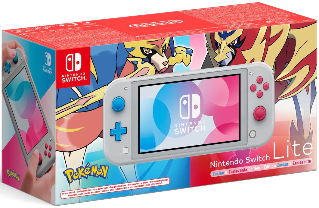 Nintendo Switch Lite - Pokémon Zacian & Zamacenta limited edition