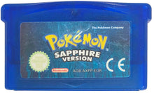 Load image into Gallery viewer, Pokémon Sapphire Version - Game Boy Advance [used]
