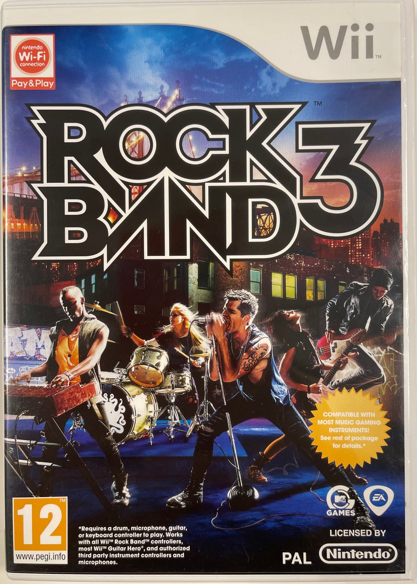 [used] Nintendo Wii - Rockband 3 