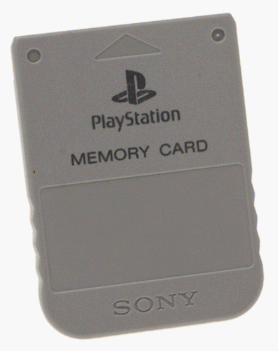 Original Playstation memory card