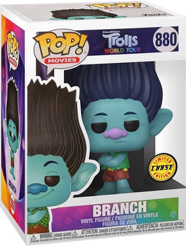 Funko Pop! Trolls World Tour: Branch (Chase) #880 (Pre-Order)