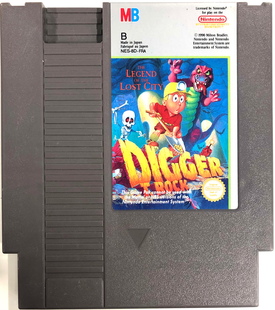 Digger: the Legend of the Lost City - Nintendo NES (used)