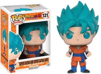 Funko Pop! Dragonball Z Resurrection F - Super Saiyan God Super Saiyan Goku #121