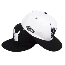 Load image into Gallery viewer, Pikachu baseball cap (black on white) - Gameroom.fi
