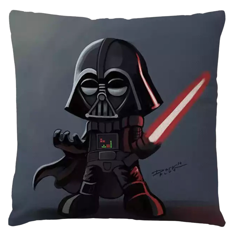 Star Wars: Cartoon Vader pillow case 45cm x 45cm