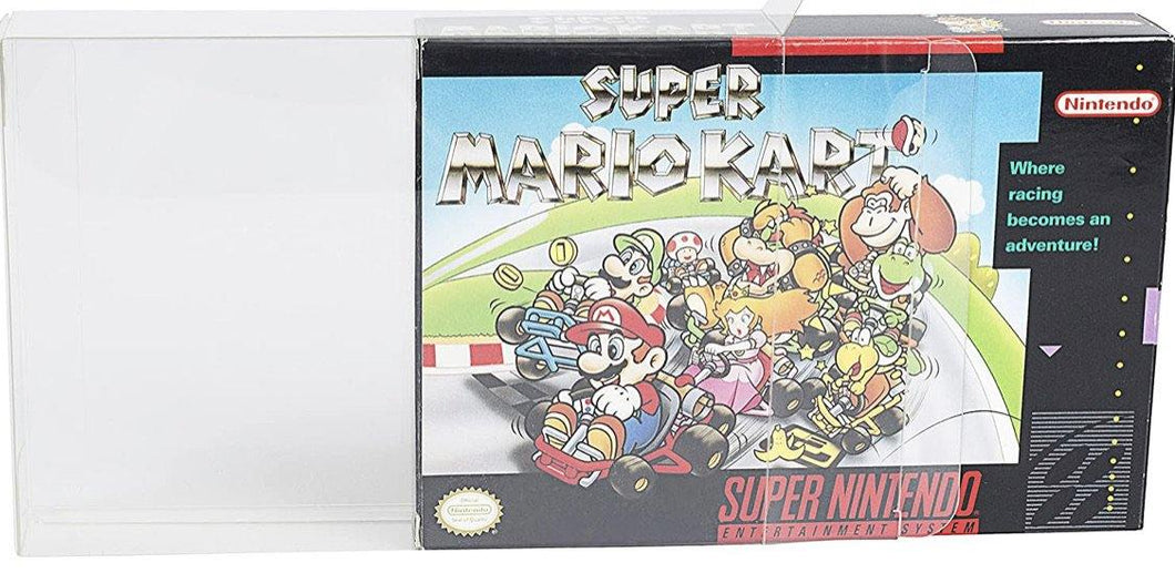 N64 / SNES Transparent Box Protectors - Gameroom.fi