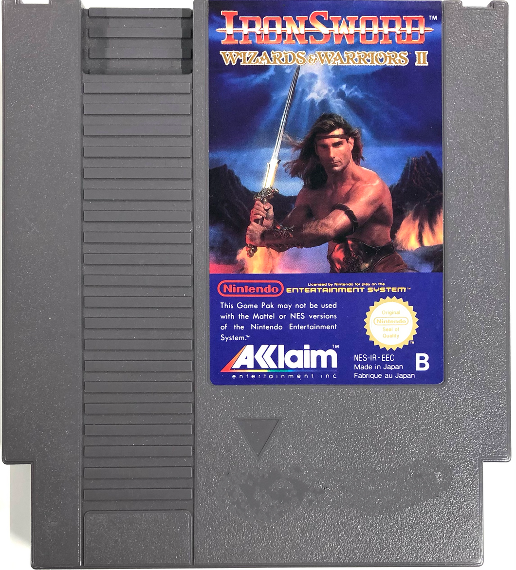 IronSword: Wizards & Warriors II - Nintendo NES (used)