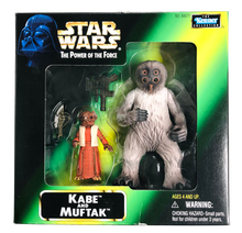 Load image into Gallery viewer, Star Wars - Kenner - The Power of the Force 1998 - Kabe and Muftak
