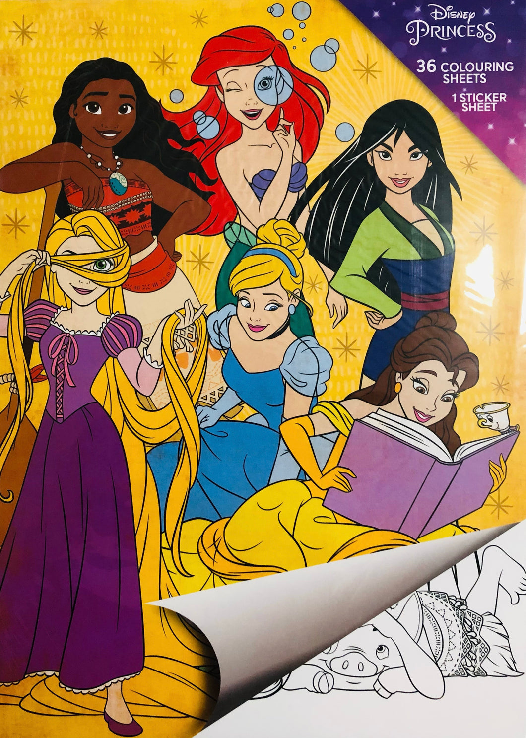 Disney Princess coloring book