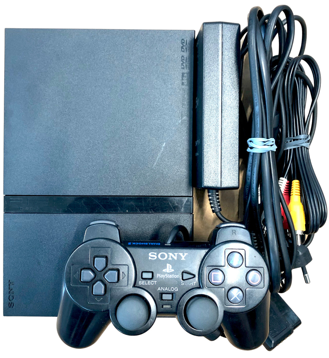 PS2 - PlayStation 2 Slim - Black