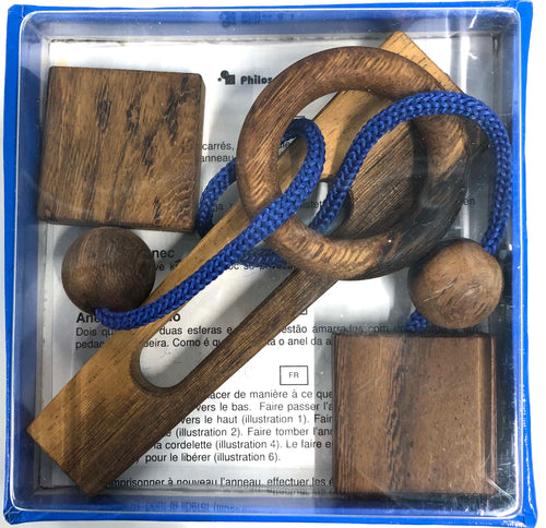 Philos Wooden Ring Puzzle