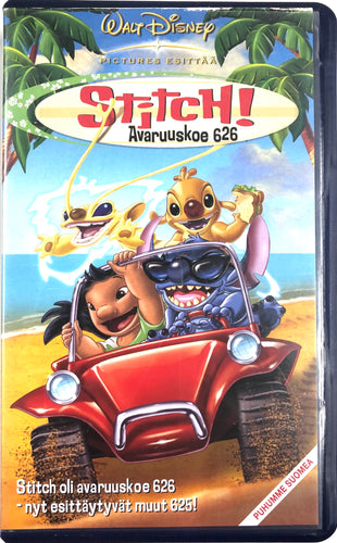 Walt Disney - Stitch! Avaruuskoe 628 VHS