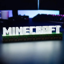 Load image into Gallery viewer, Minecraft Logo led light
