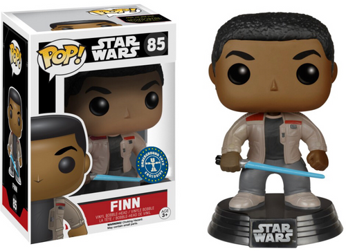 Funko Pop! Star Wars: Finn (w/ lightsaber) #85