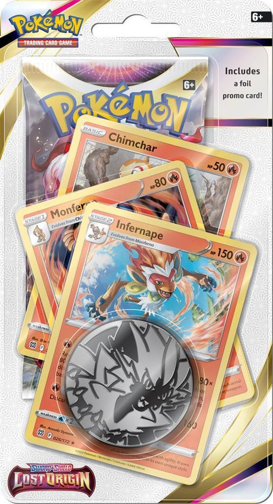 Pokémon TCG: Sword & Shield - Lost Origin Premium Checklane Blister (Infernape)