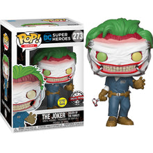 Load image into Gallery viewer, Funko POP! &amp; T-shirt: DC Comics - The Joker - Death of the Family (Glows in the dark) #273 (Size M)
