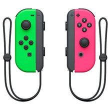 Load image into Gallery viewer, Neon Green/Neon Pink - Wireless Joy Con controllers for Nintendo Switch [used]
