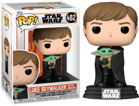 Funko Pop! Star Wars - Luke with Grogu #482