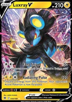 Pokémon TCG: Luxray V 50/189 - Sword & Shield Astral Radiance