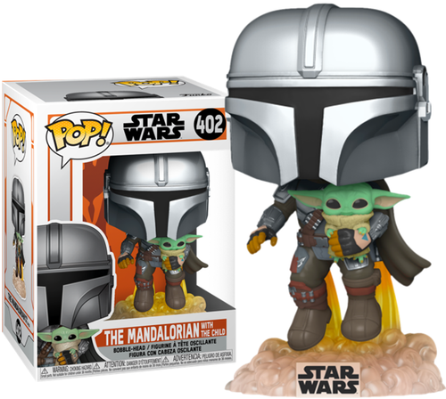 Funko Pop! Star Wars - The Mandalorian with The Child #402