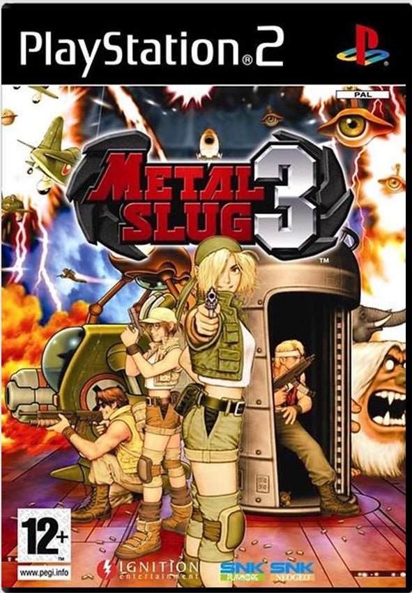  PS2 - Metal Slug 3 - PlayStation 2