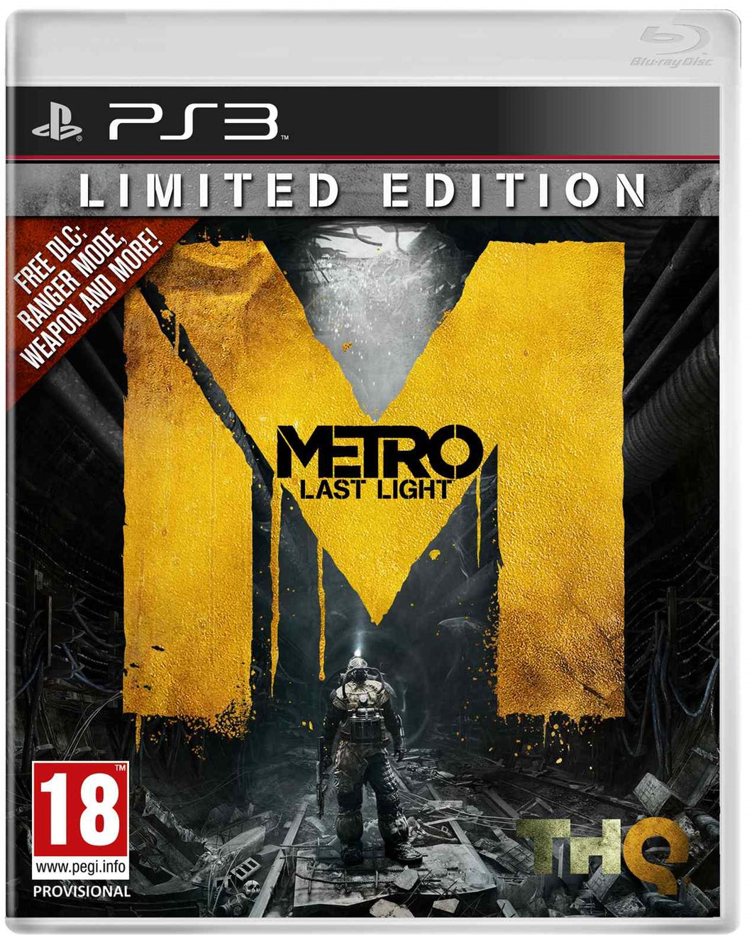 PS3 - Metro Last Light: Limited Edition - PlayStation 3