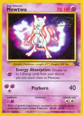 Pokémon TCG: Mewtwo - Black Star Promo