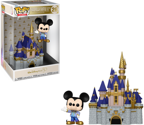 Funko Pop! Walt Disney World 50th Anniversary POP! - Cinderella Castle with Mickey #26