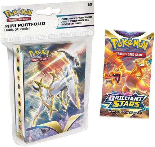 Pokémon TCG: Brilliant Stars Mini Folder with Booster