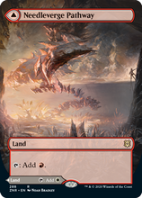 Load image into Gallery viewer, Magic the Gathering - Needleverge Pathway / Pillarverge Pathway - Zendikar Rising
