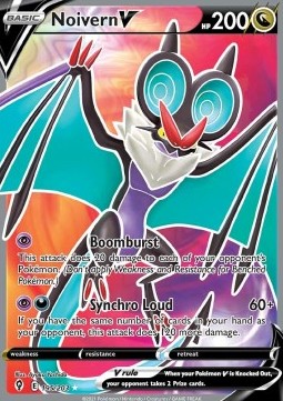 Pokémon TCG: Noivern V 195/203 (Full Art) - Sword & Shield Evolving Skies