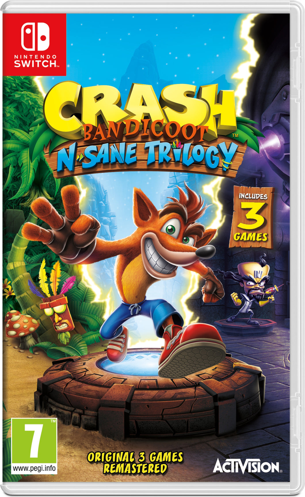 Crash Bandicoot N. Sane Trilogy - Nintendo Switch