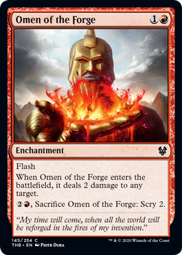 Magic the Gathering - Omen of the Forge - Theros Beyond Death