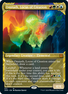 Magic the Gathering - Omnath, Locus of Creation - Zendikar Rising