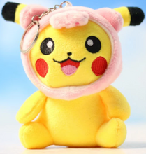 Load image into Gallery viewer, Pokémon - Pikachu Cosplay baghanger plushie
