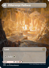 Load image into Gallery viewer, Magic the Gathering - Needleverge Pathway / Pillarverge Pathway - Zendikar Rising
