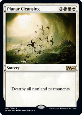 Magic the Gathering - Planar Cleansing - Core Set 2020