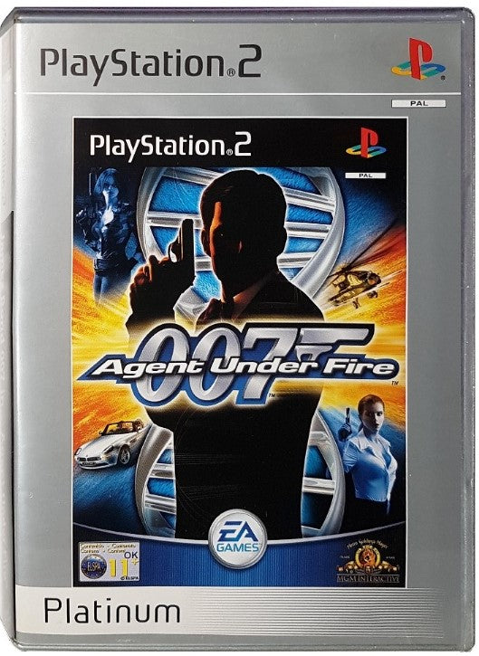 PS2 - James Bond 007 In: Agent Under Fire (Platinum) - PlayStation 2