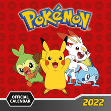 Load image into Gallery viewer, Pokémon Square Calendar 2022
