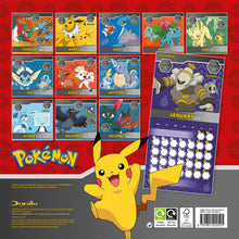 Load image into Gallery viewer, Pokémon Square Calendar 2022
